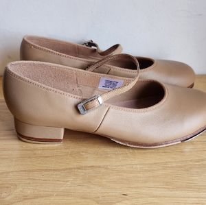 Tap Shoes Leather Bloch Mary Jane Dance Studio Art